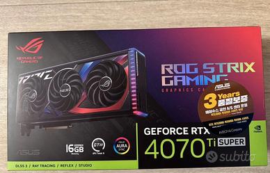 ASUS ROG Strix GeForce RTX 4070 Ti SUPER 16 GB