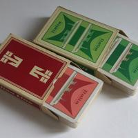 DUE MAZZI CARTE DA GIOCO PUBBLICITARIE Italia navi