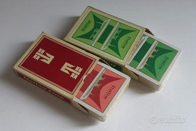 DUE MAZZI CARTE DA GIOCO PUBBLICITARIE Italia navi
