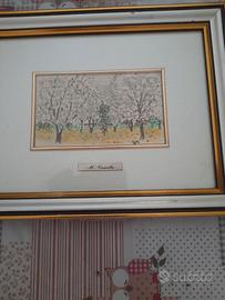 Dipinto in argento 925 con certificato