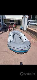 gommone intex marine 3 con minnkota 55lbs