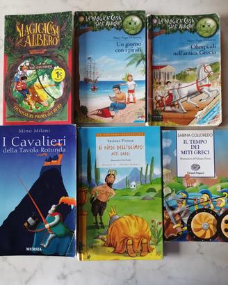 Lotto di 6 libri per bambini/ragazzi