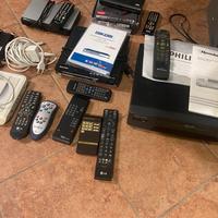 Lotto lettori dvd - vhs