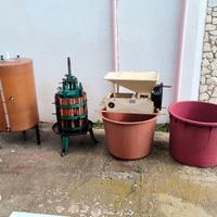 torchio idraulico per vino