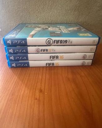 Fifa 15-16-17-19 (PS4)