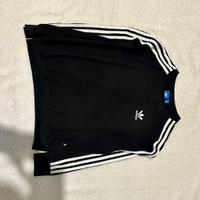 Maglietta ADIDAS originale nera con logo