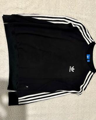 Maglietta ADIDAS originale nera con logo
