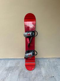 Snowboard Decathlon RN'S 2 148 cm attacchi + sacca