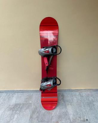 Snowboard Decathlon RN'S 2 148 cm attacchi + sacca