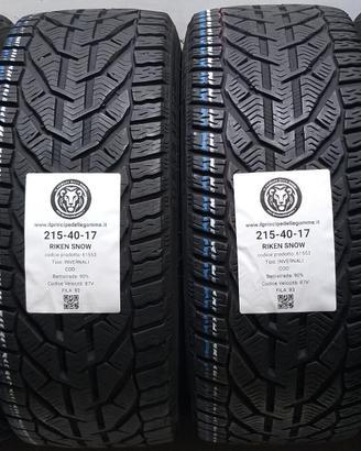 4 GOMME 215 40 17 RIKEN A61553