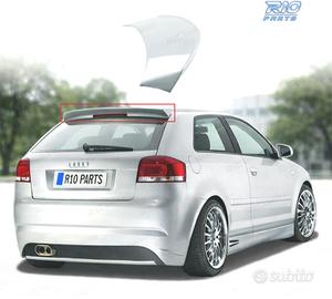 SPOILER TETTO AUDI A3 8P 3P 03-08