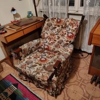 Poltrona dondolo reclinabile