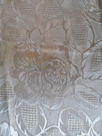 Tovaglia rettangolare 180x150cm dorata con decori