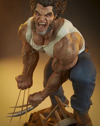 Logan wolverine sideshow statua 1/4