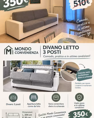 DIVANO LETTO