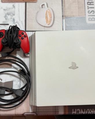 Sony PS4 Pro Glacier White – Controller + Cavi