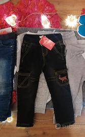 Prezzo x Jeans Nero dpam bambino 92 cm prima foto 