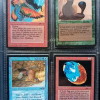 Lotto di 10 carte Magic Arabian Nights, vintage