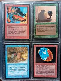 Lotto di 10 carte Magic Arabian Nights, vintage