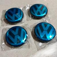 4 Tappi coprimozzo per Volkswagen polo golf passat