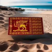 Asciugamano Telo Mare Leone Serenissima Venezia