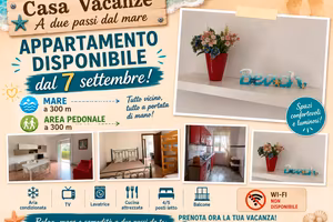 Disponibile settembre dal 7 