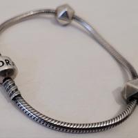 Pandora Bracciale brunito + 2 blocchi