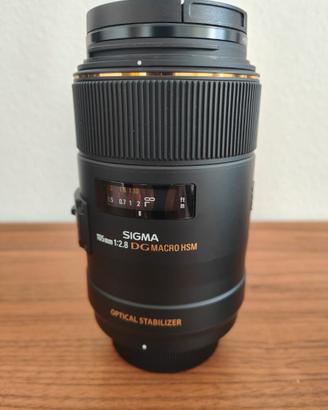 Sigma 105mm f/2.8 Macro DG OS HSM per Nikon AF