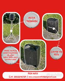 Cassa Proel v12plus e accessori 