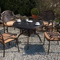 Sedia giardino modello Vienna alluminio pressofuso