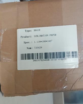 Rotoli Carta Sublimatica X8410 - 111,8 cm (44") 10