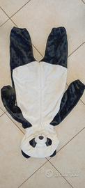 vestito carnevale panda ,peincipessa