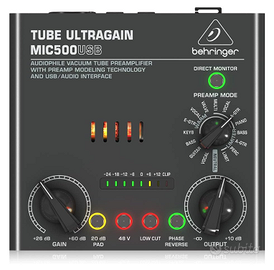 Behringer TUBE ULTRAGAIN MIC500USB