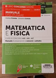 Manuale di matematica e fisica 