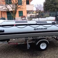 QuickSilver sport hd470+Mercury25+carrello