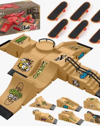 Fingerboard Skateboard 6-in-1