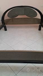 letto in radica di olmo 