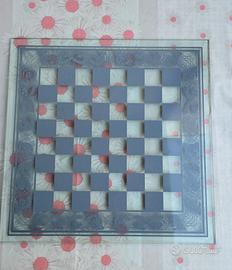 Scacchiera in vetro