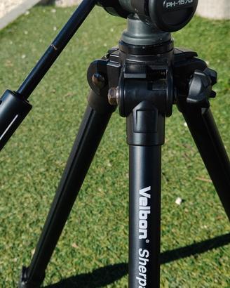 Treppiedi Velbon Sherpa 5370D testa fluida