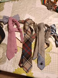 cravatta e papillon bimbo nuovi 