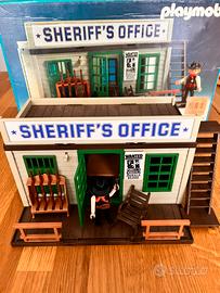 Set ‘92 vintage Playmobil 3423 ufficio sceriffo