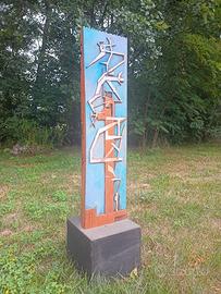 Scultura in teak