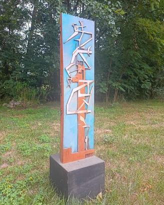 Scultura in teak