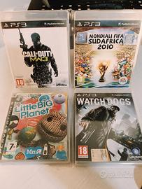 Set 4 Giochi PlayStation 3 COD MW3 FIFA  Watch Dog