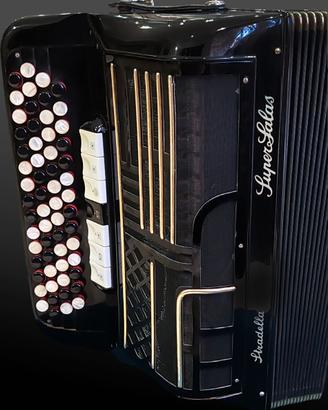 Fisarmonica cromatica CASSOTTO 96 bassi STRADELLA