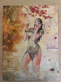 Milo Manara Tutto ricominciò con un'estate indiana