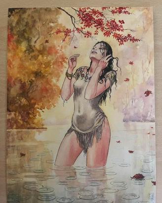 Milo Manara Tutto ricominciò con un'estate indiana