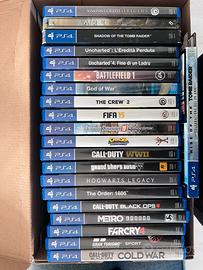 Giochi pS4 anche in blocco