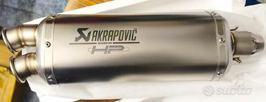 scarico marmitta akrapovic 