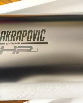 scarico marmitta akrapovic 